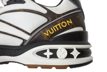 Load image into Gallery viewer, 新品未使用 LOUIS VUITTON ルイヴィトン トレイルライン レザーローカットスニーカー FD0230 モノグラム ホワイト ブラウン 8.5 中古 4b002194
