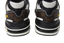 Load image into Gallery viewer, 新品未使用 LOUIS VUITTON ルイヴィトン トレイルライン レザーローカットスニーカー FD0230 モノグラム ホワイト ブラウン 8.5 中古 4b002194