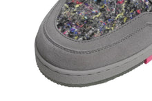 Load image into Gallery viewer, 極美品 LOUIS VUITTON ルイヴィトン LVトレイナーローカットスニーカー 1a998b ヴァージル期 ツイード グレー マルチカラー 9 中古 4b002196