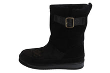 Load image into Gallery viewer, 新品同様 LOUIS VUITTON ルイヴィトン NIGO コージーライン ムートンボアブーツ BM0250 ブラック ブラウン サイズ9.5 中古 4b002197