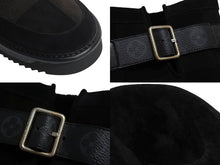 Load image into Gallery viewer, 新品同様 LOUIS VUITTON ルイヴィトン NIGO コージーライン ムートンボアブーツ BM0250 ブラック ブラウン サイズ9.5 中古 4b002197
