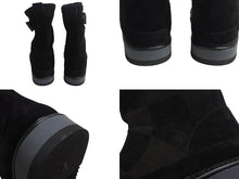 Load image into Gallery viewer, 新品同様 LOUIS VUITTON ルイヴィトン NIGO コージーライン ムートンボアブーツ BM0250 ブラック ブラウン サイズ9.5 中古 4b002197