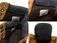 画像をギャラリービューアに読み込む, TIMBERLAND ティンバーランド 6インチブーツ イエローブーツ マルチカラー ロゴ総柄 キッズ サイズ17.5cm 良品 中古 4b000226 