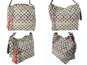LOUIS VUITTON ルイヴィトン シュシュボヘミアン ショルダーバッグ M40359 モノグラムキャンバス ベージュ マルチカラー 美品 中古 4b002327