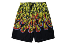 画像をギャラリービューアに読み込む, 極美品 PRADA プラダ Banana And Flame print Swim Shorts バナナアンドフレイムプリント スイムショーツ UB330 S182 サイズ48 中古 4b002484 