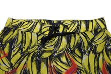 画像をギャラリービューアに読み込む, 極美品 PRADA プラダ Banana And Flame print Swim Shorts バナナアンドフレイムプリント スイムショーツ UB330 S182 サイズ48 中古 4b002484 