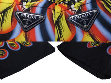 画像をギャラリービューアに読み込む, 極美品 PRADA プラダ Banana And Flame print Swim Shorts バナナアンドフレイムプリント スイムショーツ UB330 S182 サイズ48 中古 4b002484 