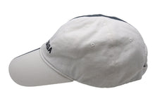 Load image into Gallery viewer, BALENCIAGA バレンシアガ 50/50 Piercing Cap ベルクロキャップ ベースボールキャップ サイズL 656455 ツートーン 美品 中古 4b002489