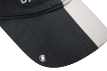 Load image into Gallery viewer, BALENCIAGA バレンシアガ 50/50 Piercing Cap ベルクロキャップ ベースボールキャップ サイズL 656455 ツートーン 美品 中古 4b002489