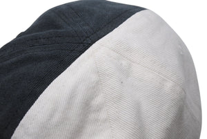 BALENCIAGA バレンシアガ 50/50 Piercing Cap ベルクロキャップ ベースボールキャップ サイズL 656455 ツートーン 美品 中古 4b002489