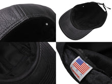 画像をギャラリービューアに読み込む, [USED/中古]LOUIS VUITTON ルイ・ヴィトン キャップ ブラック レザー 調整可 Bランク 中古 4b002493