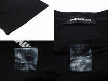 Load image into Gallery viewer, 極美品 CHATEAUBRIAND シャトーブリアン WAGYU MAFIA 和牛マフィア ロゴプリント Ｔシャツ コットン ブラック サイズL 中古 4b002505