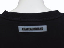 Load image into Gallery viewer, 極美品 CHATEAUBRIAND シャトーブリアン WAGYU MAFIA 和牛マフィア ロゴプリント Ｔシャツ コットン ブラック サイズL 中古 4b002505