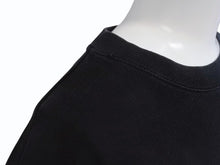 Load image into Gallery viewer, CHATEAUBRIAND シャトーブリアン ロゴプリント ロングスリーブＴシャツ コットン ブラック サイズL 良品 中古 4b002510