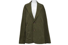 Load image into Gallery viewer, ISSEY MIYAKE MEN イッセイミヤケ メン テーラードジャケット ジャケット カーキ オリーブ サイズ2 ME01FD213 美品 中古 25375