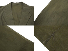 Load image into Gallery viewer, ISSEY MIYAKE MEN イッセイミヤケ メン テーラードジャケット ジャケット カーキ オリーブ サイズ2 ME01FD213 美品 中古 25375
