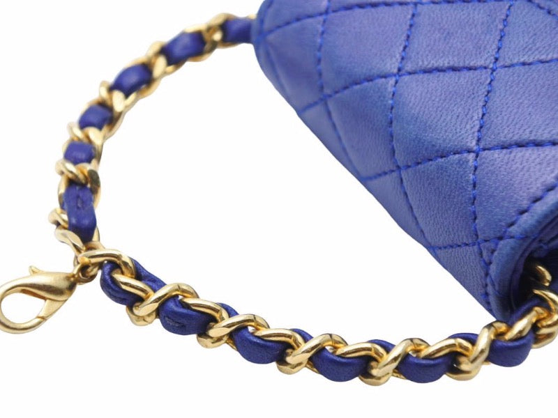 CHANEL シャネル ヴィンテージ ミニミニマトラッセ ポーチ