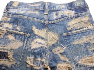 UNDERCOVER アンダーカバー ヴィンテージ名作 85デニム ジーンズボトム ブルー 05AW サイズ1 5A71-P7 レディース 未使用品 25168 正規品