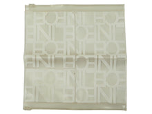 Load image into Gallery viewer, CELINE セリーヌ ビニールポーチ ミニポーチ 袋 ブランドロゴ 総柄 ホワイト クリア PVC 良品 中古 29225