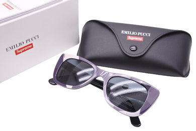 SUPREME シュプリーム EMILIO PUCCI エミリオプッチ 21SS サングラス サングラス G5SS20 05A サイズフリー ブラック 未使用 29897 正規品