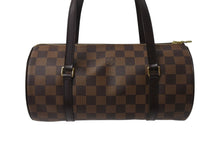 Load image into Gallery viewer, 極美品 LOUIS VUITTON ルイヴィトン ハンドバッグ パピヨン30 ダミエキャンバス N51303 ブラウン ゴールド金具 中古 4b002991