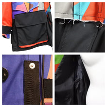 画像をギャラリービューアに読み込む, 使用品 sacai x KAWS サカイ カウズ ブルゾン ジャケット 未ジャンパー マルチ アウター 21-02561M サイズ1 中古 30472 