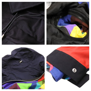使用品 sacai x KAWS サカイ カウズ ブルゾン ジャケット 未ジャンパー マルチ アウター 21-02561M サイズ1 中古 30472 