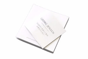 GEORG JENSEN ジョージジェンセン 2015 イヤーペンダント ネックレス ブラック シルバー 925 レディース 美品 中古 30670