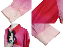 Load image into Gallery viewer, 新品同様品 VETEMENTS ヴェトモン マリリンマンソン 長袖シャツ 18AW UAH19SH301 Mサイズ コットン ピンク 中古 32322