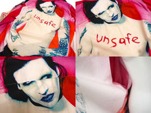 Load image into Gallery viewer, 新品同様品 VETEMENTS ヴェトモン マリリンマンソン 長袖シャツ 18AW UAH19SH301 Mサイズ コットン ピンク 中古 32322