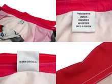 Load image into Gallery viewer, 新品同様品 VETEMENTS ヴェトモン マリリンマンソン 長袖シャツ 18AW UAH19SH301 Mサイズ コットン ピンク 中古 32322