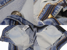 画像をギャラリービューアに読み込む, 未使用 CHROME HEARTS × Levi&#39;s クロムハーツ リーバイス クロスパッチ デニムスカート インディゴブルー ブラック サイズ26 中古 4b003354 