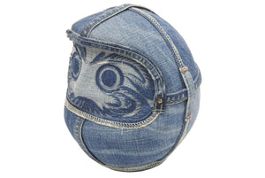 Aoi Shimizu 清水 葵 デニム ダルマ Levis リーバイス 達磨 だるま オブジェ 什器 置物 アート 美品 中古 34295