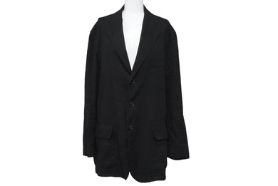 ISSEY MIYAKE イッセイミヤケ テーラード ジャケット サイズ2 12SS ME61FD212 ブラック 美品 中古 34307