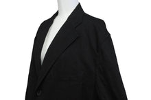 Load image into Gallery viewer, ISSEY MIYAKE イッセイミヤケ テーラード ジャケット サイズ2 12SS ME61FD212 ブラック 美品 中古 34307
