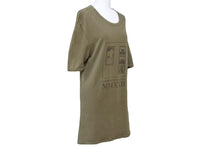 画像をギャラリービューアに読み込む, RAF SIMONS ラフシモンズ 05AW MMXXII TEE Tシャツ 半袖 アーカイブ ポルターガイスト期 コットン カーキ 46 メンズ 良好 N34309 
