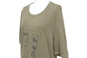 RAF SIMONS ラフシモンズ 05AW MMXXII TEE Tシャツ 半袖 アーカイブ ポルターガイスト期 コットン カーキ 46 メンズ 良好 N34309 