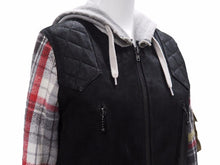 Load image into Gallery viewer, NUMBER (N)INE/ナンバーナイン 05AW THE HIGH STREET期 ドッキングライダースジャケット サイズ0 美品 中古 4c034500