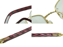 Load image into Gallery viewer, Cartier カルティエ サングラス フチなしメガネ 石目調 135 52□18 美品 中古 34631
