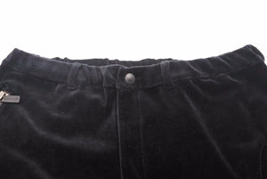 Y-3 ワイスリー パンツ アディダス ヨウジヤマモト ベロア ブラック メンズ 美品 35465