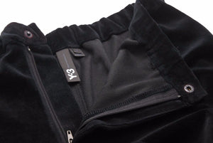 Y-3 ワイスリー パンツ アディダス ヨウジヤマモト ベロア ブラック メンズ 美品 35465