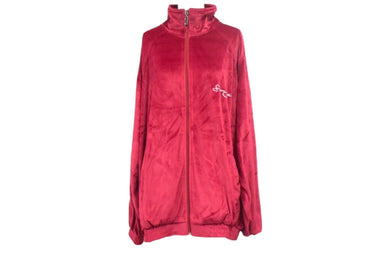 SEAN JOHN ショーン ジョン ジャケット 90S トップス サイズXL ベロア ワインレッド 美品 中古 36043