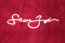 Load image into Gallery viewer, SEAN JOHN ショーン ジョン ジャケット 90S トップス サイズXL ベロア ワインレッド 美品 中古 36043