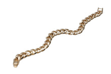 Load image into Gallery viewer, 極美品 ブレスレット 喜平 ゴールドカラー 全長23cm チェーン幅1.1cm アクセサリー 中古 36748