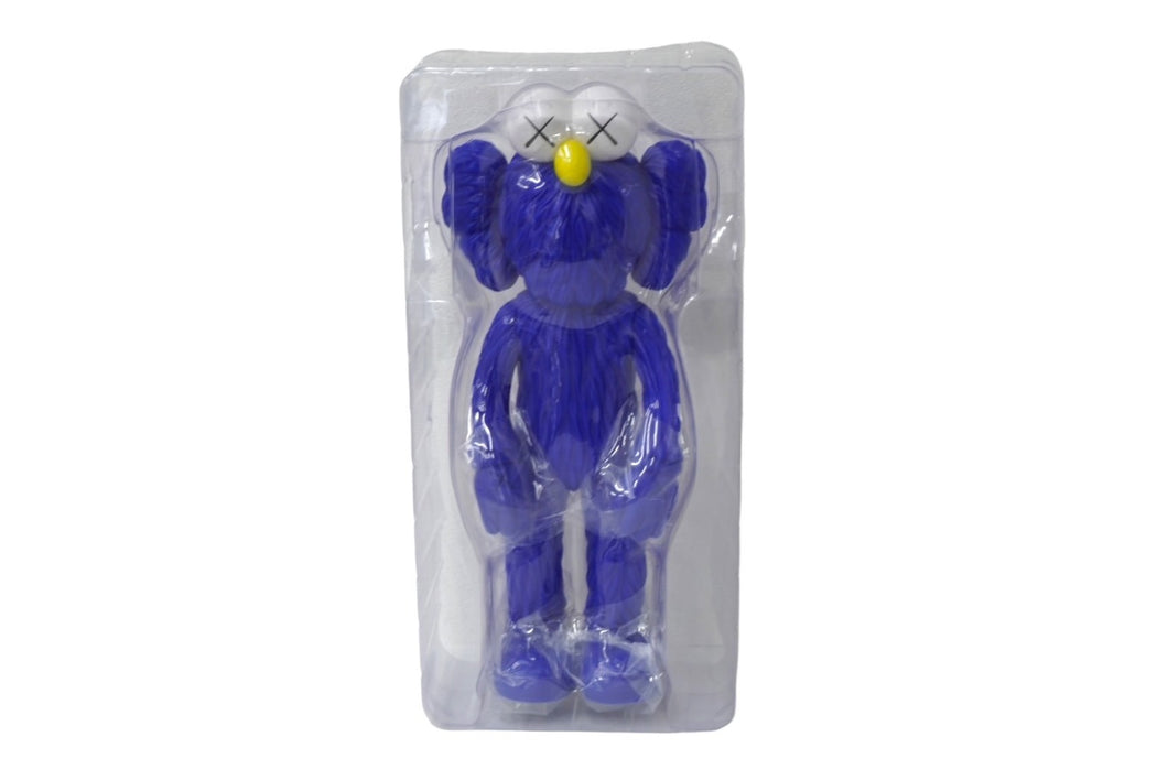KAWS BFF Open Edition Vinyl Figure Blue カウズ フィギュア ブルー メディコムトイ MoMA EXCLUSIVE MEDICOM TOY 限定 中古 36923