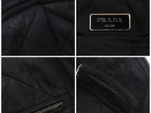 Load image into Gallery viewer, PRADA プラダ TESSUTO BOMBER ボンバー ボストンバッグ ナイロン ショルダー ハンド ブラック ユニセックス BL0880 良好品 N37087