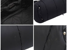 Load image into Gallery viewer, PRADA プラダ TESSUTO BOMBER ボンバー ボストンバッグ ナイロン ショルダー ハンド ブラック ユニセックス BL0880 良好品 N37087