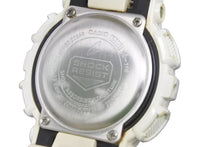 Load image into Gallery viewer, G-SHOCK Gショック 時計 腕時計 アナログ デジタル カーボン ウレタン ホワイト シルバー金具 メンズ 美品 中古 37404