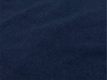 Load image into Gallery viewer, Loro Piana ロロピアーナ 長袖ニット セーター マオカラー ハーフボタン カシミヤ ラムスウェードレザー ブルー 52 美品 中古 37415