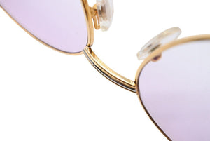 Cartier カルティエ メガネ 眼鏡 ウッドテンプル サングラス ヴィンテージ アイウェア 度無し カラーレンズ 55□18 135 美品 37442
